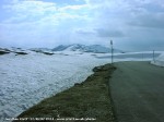 Crossing a mountain pass on the way to Vik