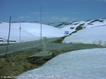 Crossing a mountain pass on the way to Vik