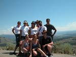 Group photo on to of Signal Mountain, Grand Teton National Park