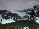 Crowfoot Glacier from the Icefields Parkway