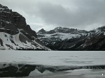 Hector Lake on the Icefields Parkway