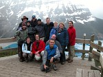 The group at Peyto Lake