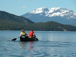 Canoe trip on Clearwater Lake - the water was clean enough to drink!