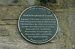 Barton Grange Farm plaque, Bradford-on-Avon