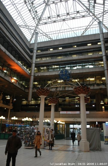 Inside Birmingham Central Library
