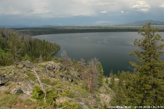 View from Inspiration Point, Grand Teton National Park