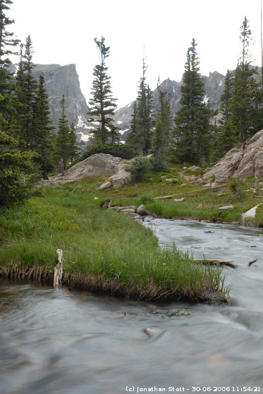Stream near Emerald Lake, Rocky Mountain National Park