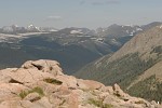 Views over Forest Canyon, Rocky Mountain National Park